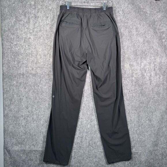Lululemon Athletic Pants Mens M 30x34 Gray Elastic Straight Leg Lightweight - Picture 8 of 12